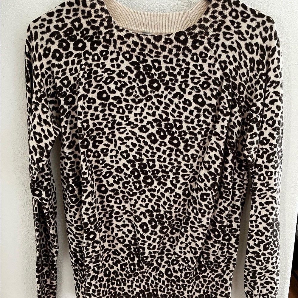 Leopard Print Sweater